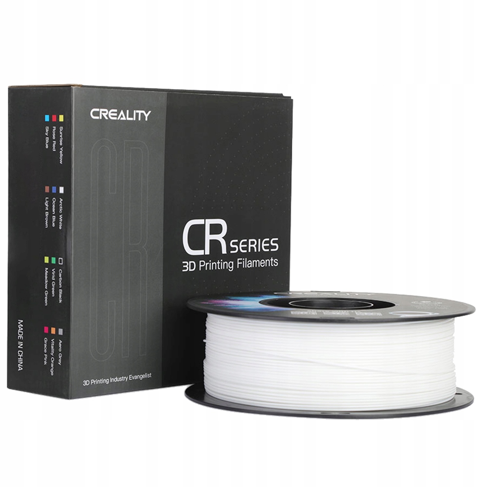 Filament Creality CR-PETG 1kg Biały – Idealny do Drukarek 3D