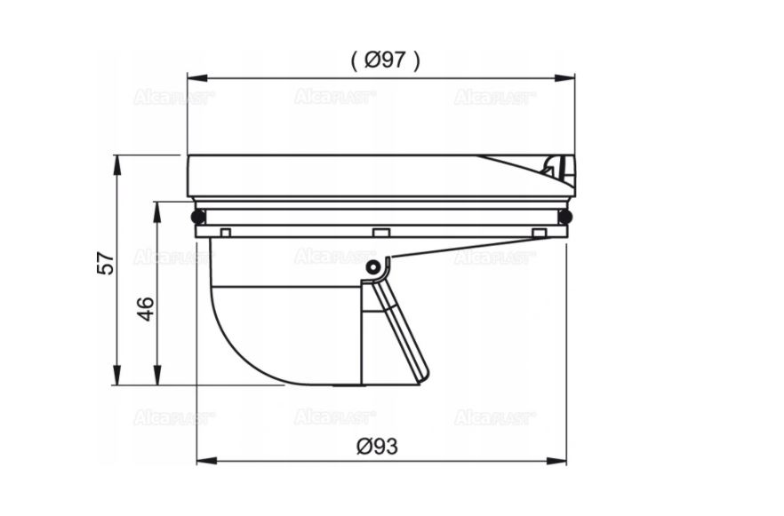 Wymiary i waga syfonu