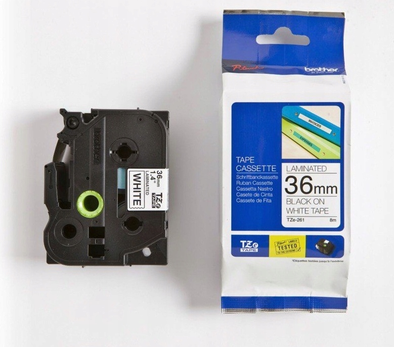 Doskonała jakość wydruków z taśmą Brother