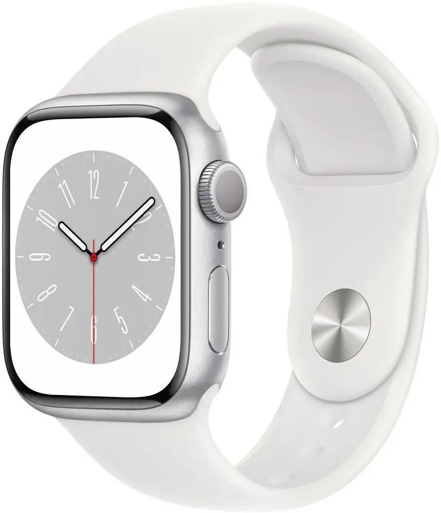 SMARTWATCH SERIES 8 41MM/SILVER/WHITE MP6K3 – Twój idealny towarzysz w codziennym życiu