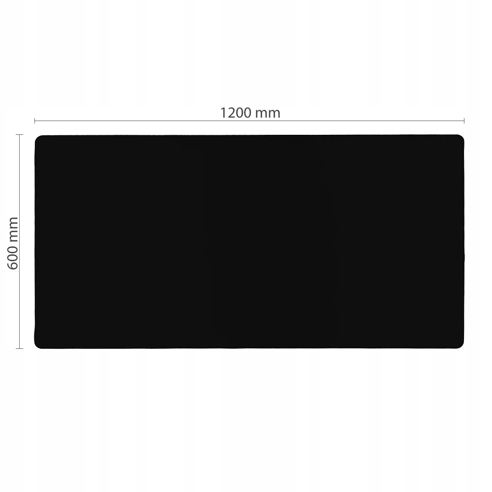 Przestrzenna podkładka o wymiarach 1200 x 600 mm