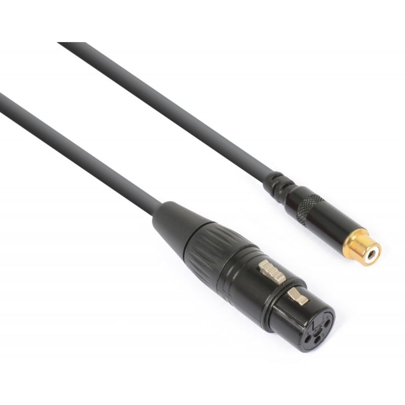 Kabel sygnałowy PD Connex CX138 XLR [F] - RCA [F] 15cm – Idealne połączenie audio
