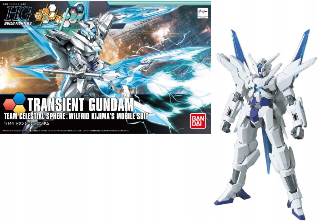 HGBF 1/144 TRANSIENT GUNDAM – Model plastikowy do sklejania dla fanów Gundam