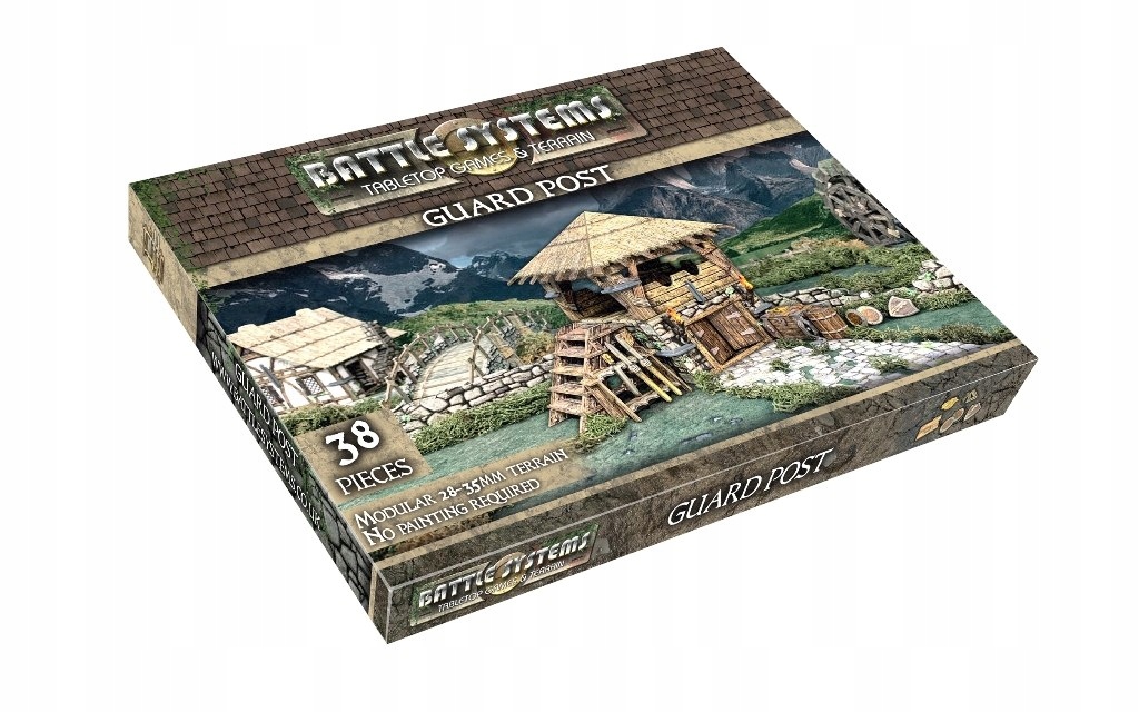 Battle Systems Ltd BattleSystems: Guard Post – Idealny zestaw do gier i dekoracji