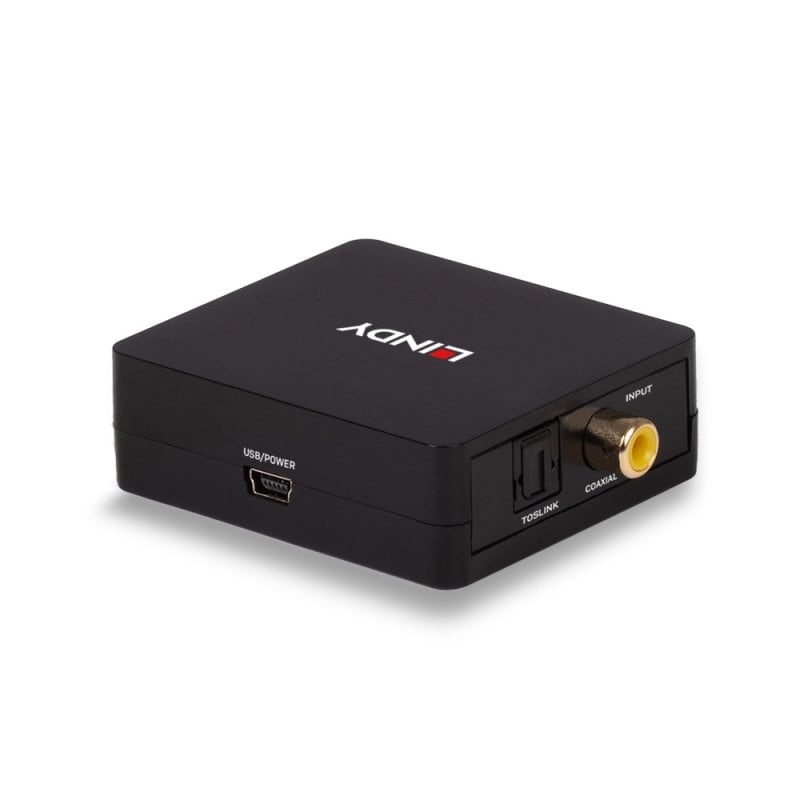 Adapter AV Lindy 2-way Digital SPDIF Audio Converter – Doskonałe rozwiązanie audio