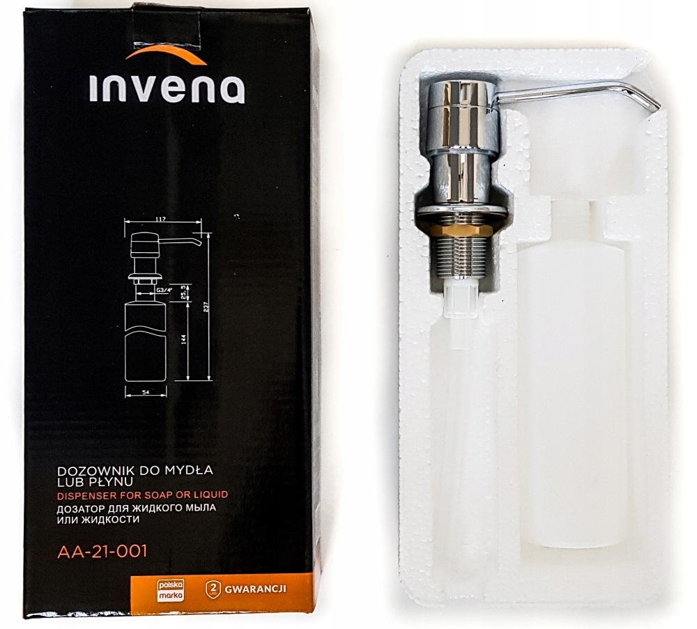 Praktyczne rozwiązanie do zlewozmywaka i umywalki