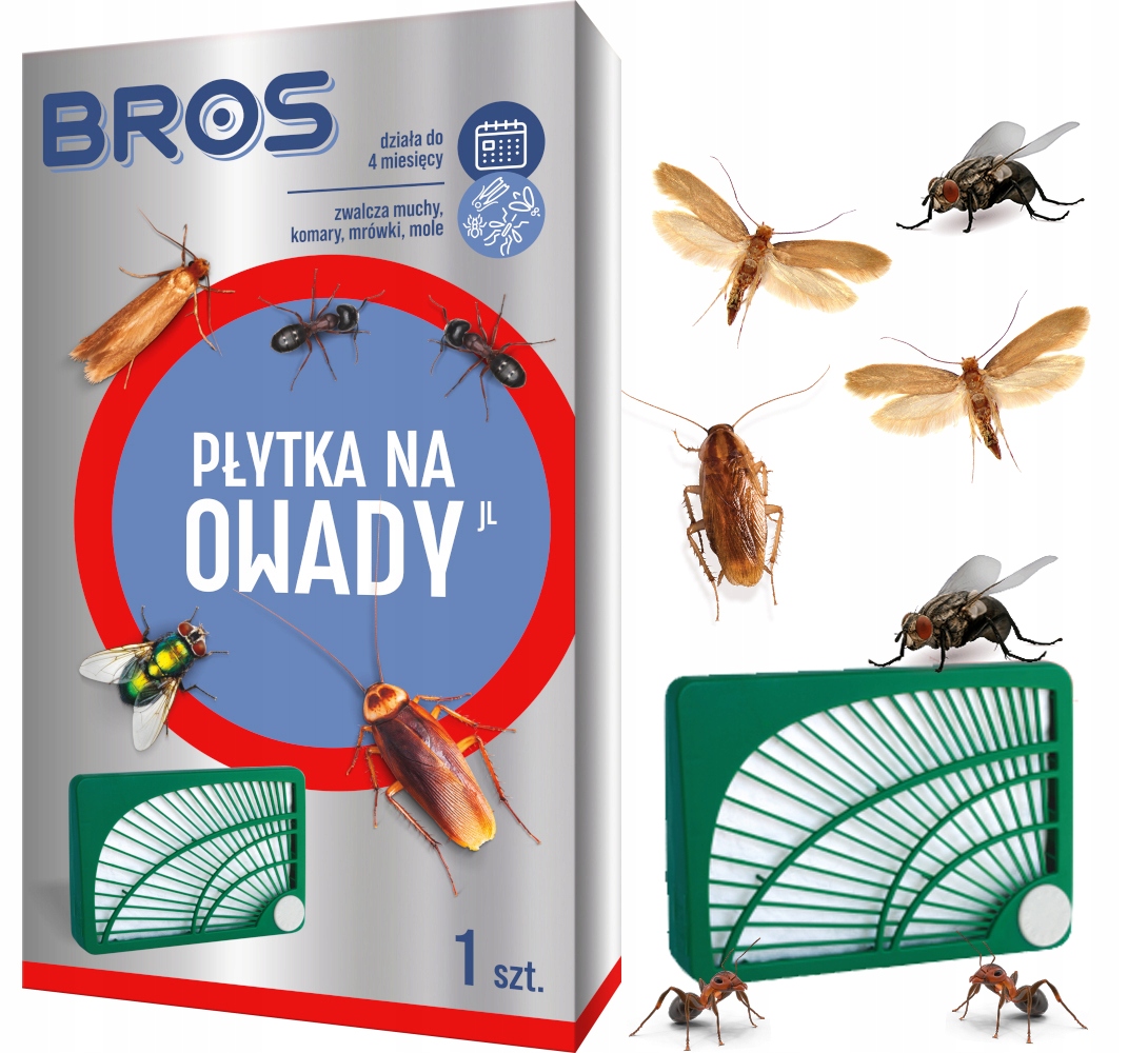 Płytka na owady BROS – Skuteczna ochrona przed insektami