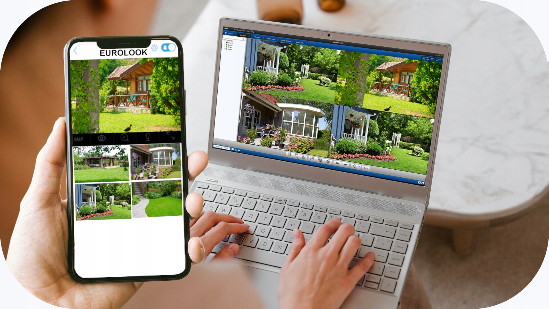Zdalny podgląd – Monitoruj swoją przestrzeń z dowolnego miejsca