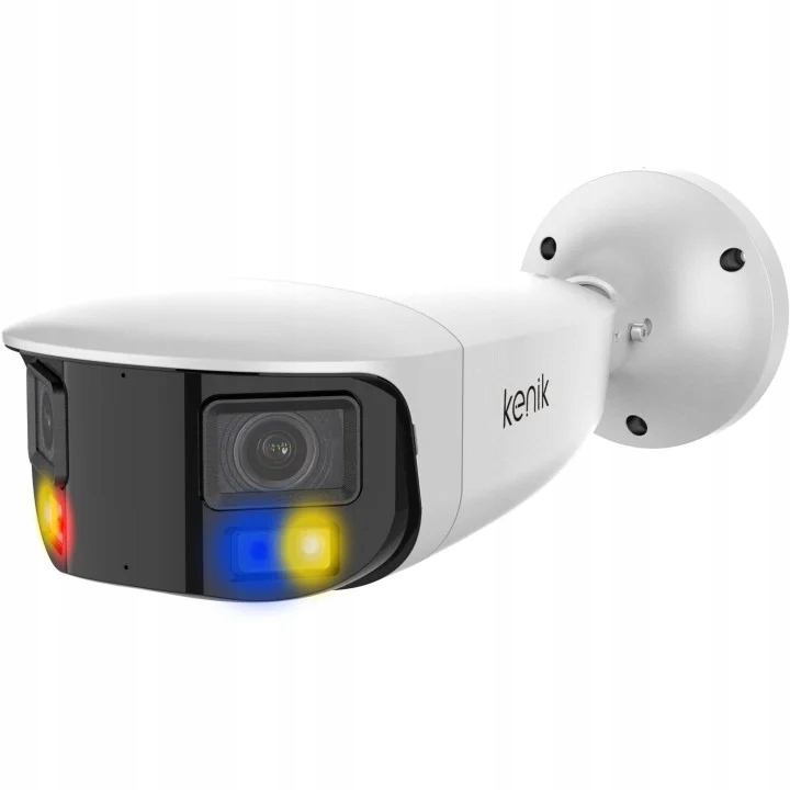 System alarmowy z migającymi światłami i syreną