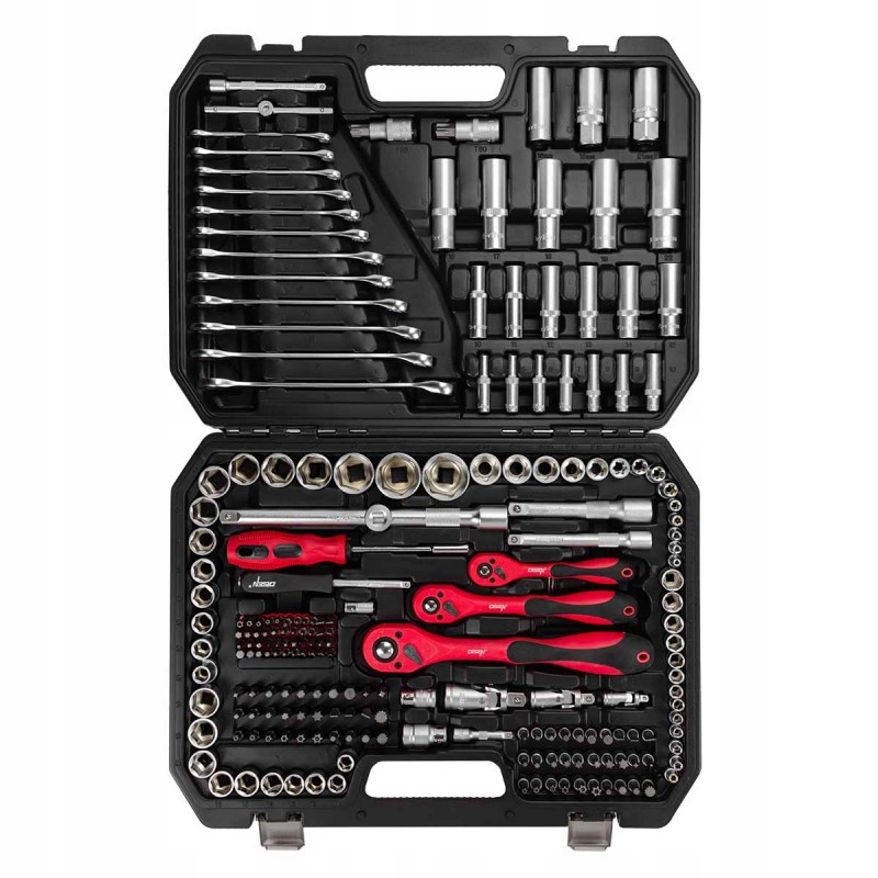 Zestaw narzędzi do różnych rozmiarów połączeń gwintowych