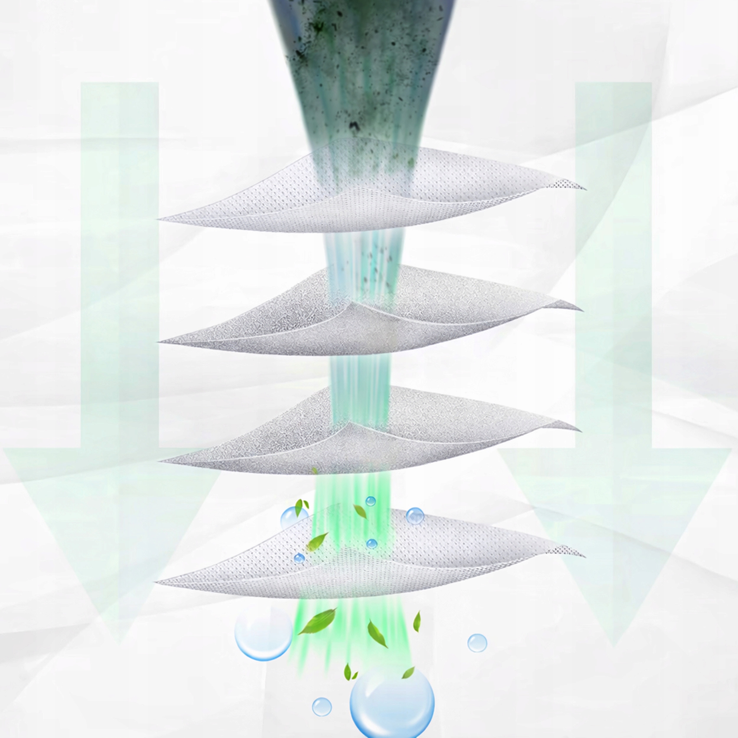 Czterowarstwowa bariera dla kurzu – Oddychaj czystym powietrzem każdego dnia