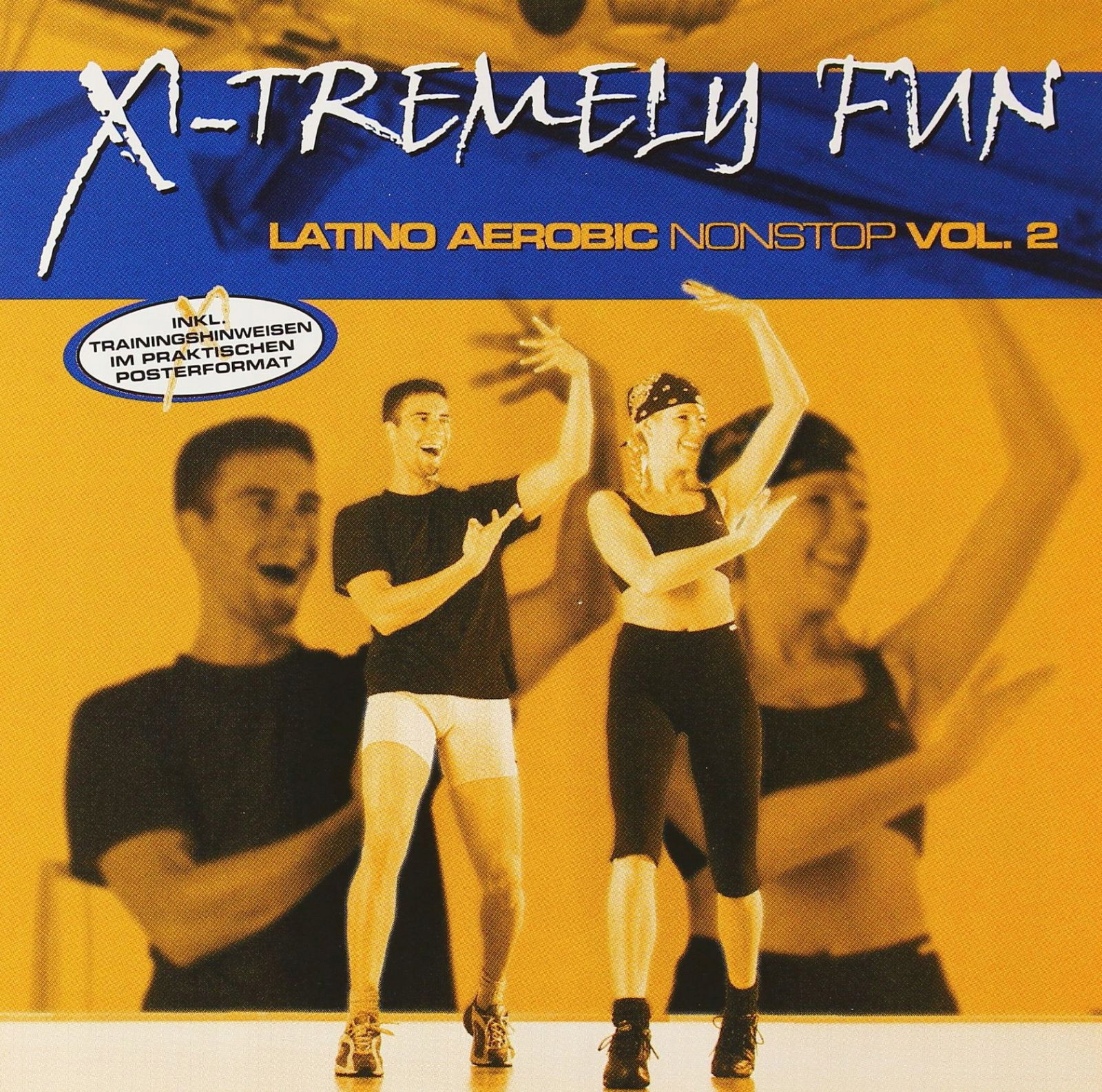 X-Tremely Fun - Latino Aerobic Nonstop Vol.2 CD – Muzyczna podróż do latynoskich rytmów