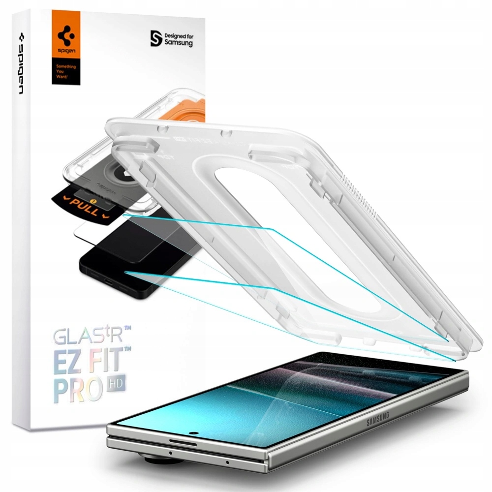 Spigen Glas.TR "EZ FIT Pro" HD do Samsung Galaxy Z Fold 7 – Najlepsza ochrona ekranu