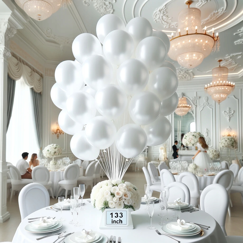 Czyste i Klasyczne – Idealne Dekoracje na Każdą Uroczystość