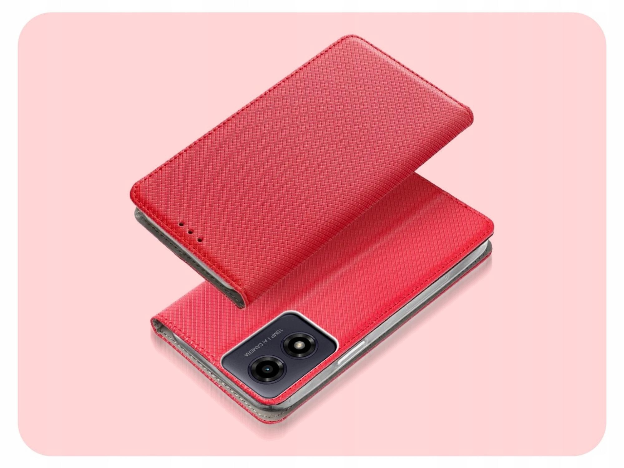 Etui z klapką do Motorola Moto G04 / G24 / E14 – Elegancja i ochrona