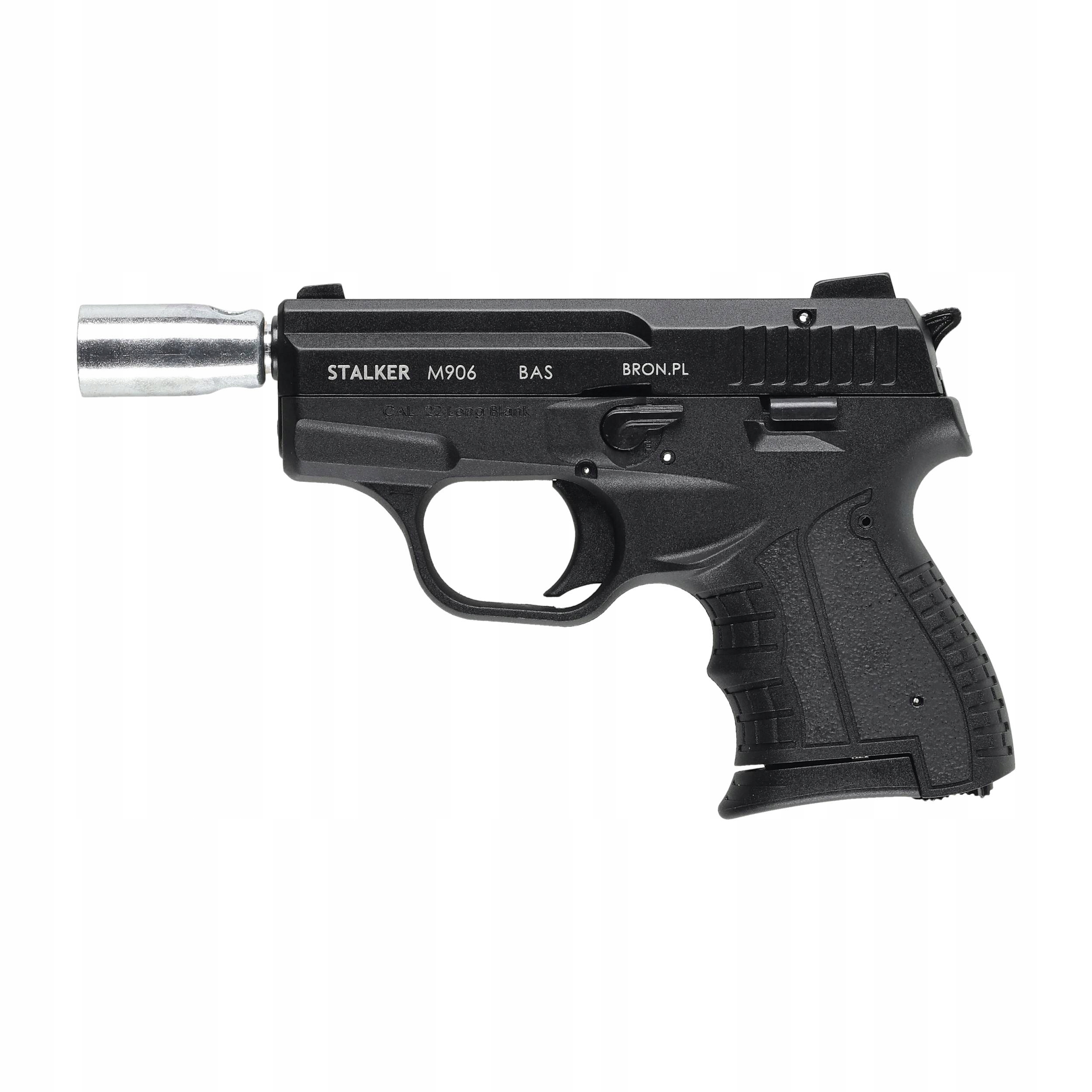 Pistolet hukowy alarmowo sygnałowy STALKER M906 BAS kal. .22 Long Blank – Twoja broń do samoobrony