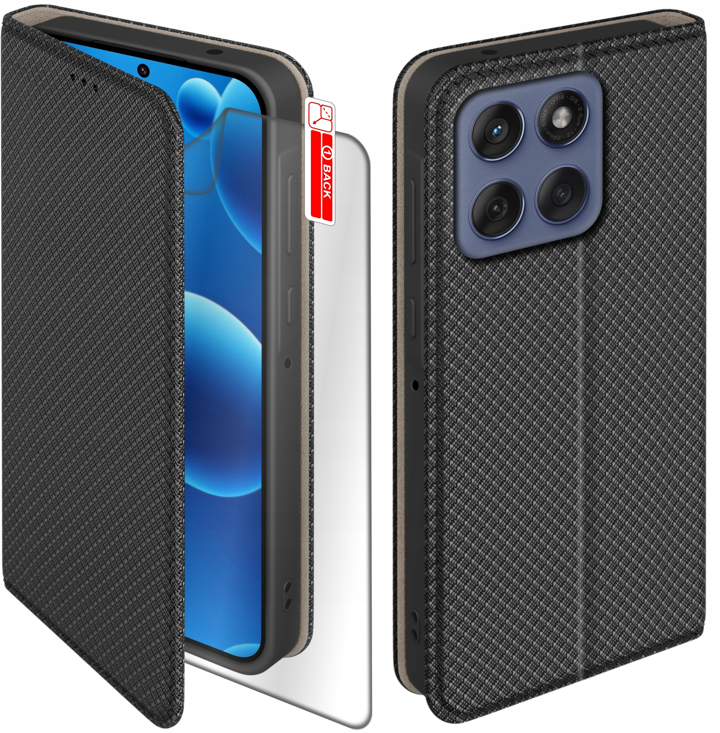 Etui z klapką do Motorola Edge 60 Fusion – Ochrona i styl w jednym