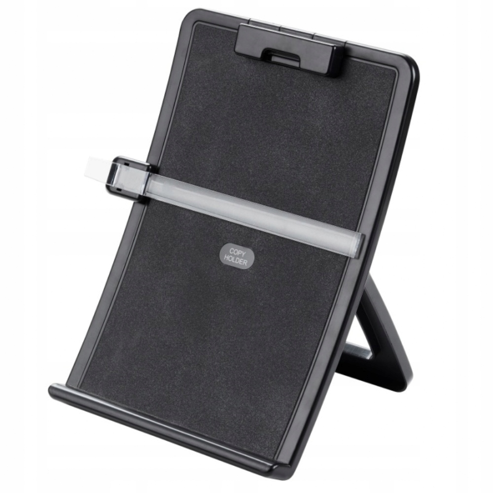 Regulowana prowadnica i klips przytrzymujący strony