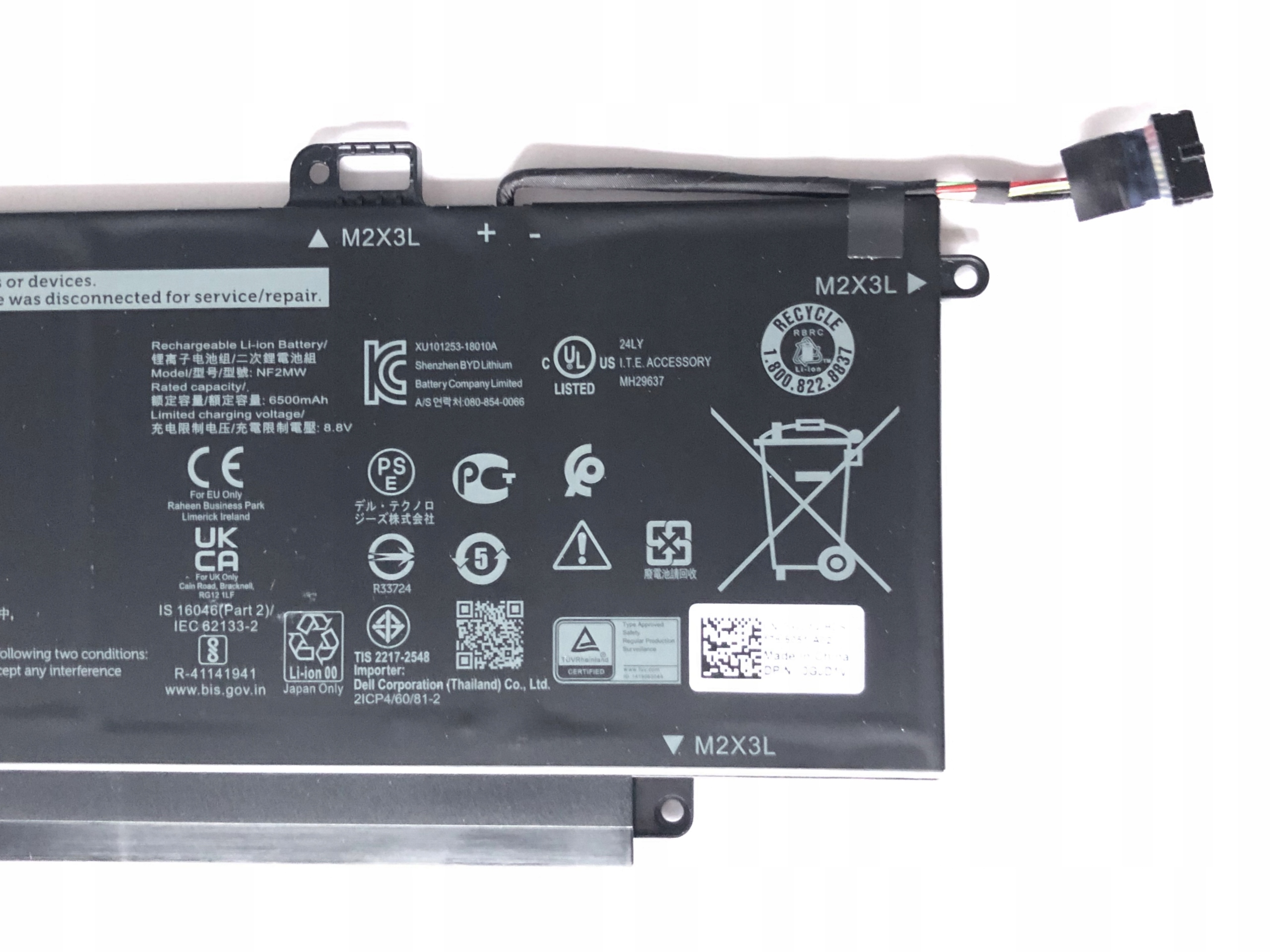 Pojemność 6500 mAh – Długotrwała energia