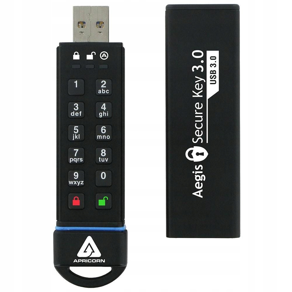 Apricorn Aegis Secure Key 3.0 – Bezpieczna pamięć USB 240 GB