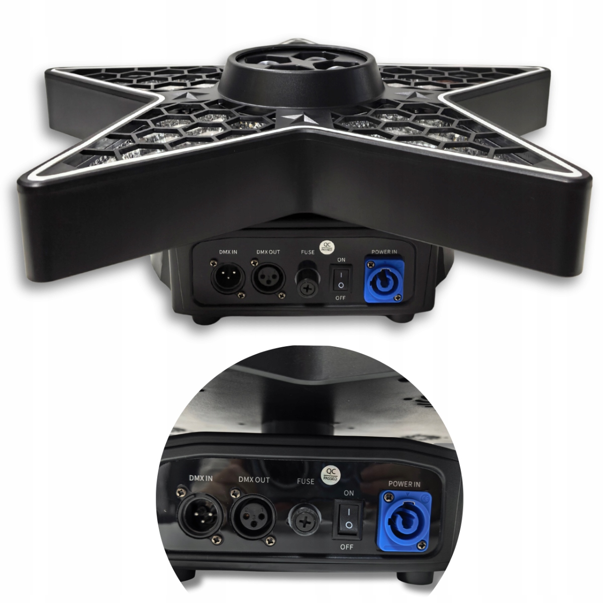 Elastyczność pracy: DMX, tryb automatyczny i dźwiękowy