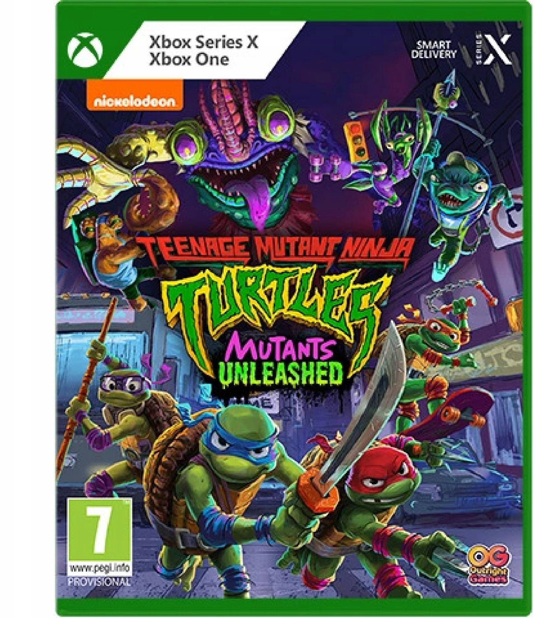 TEENAGE MUTANT NINJA TURTLES: MUTANTS UNLEASHED – Gra akcji na Xbox One/Series X
