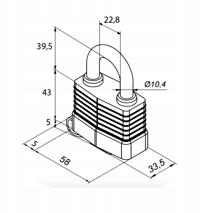 Obustronne ryglowanie pałąka dla lepszej ochrony