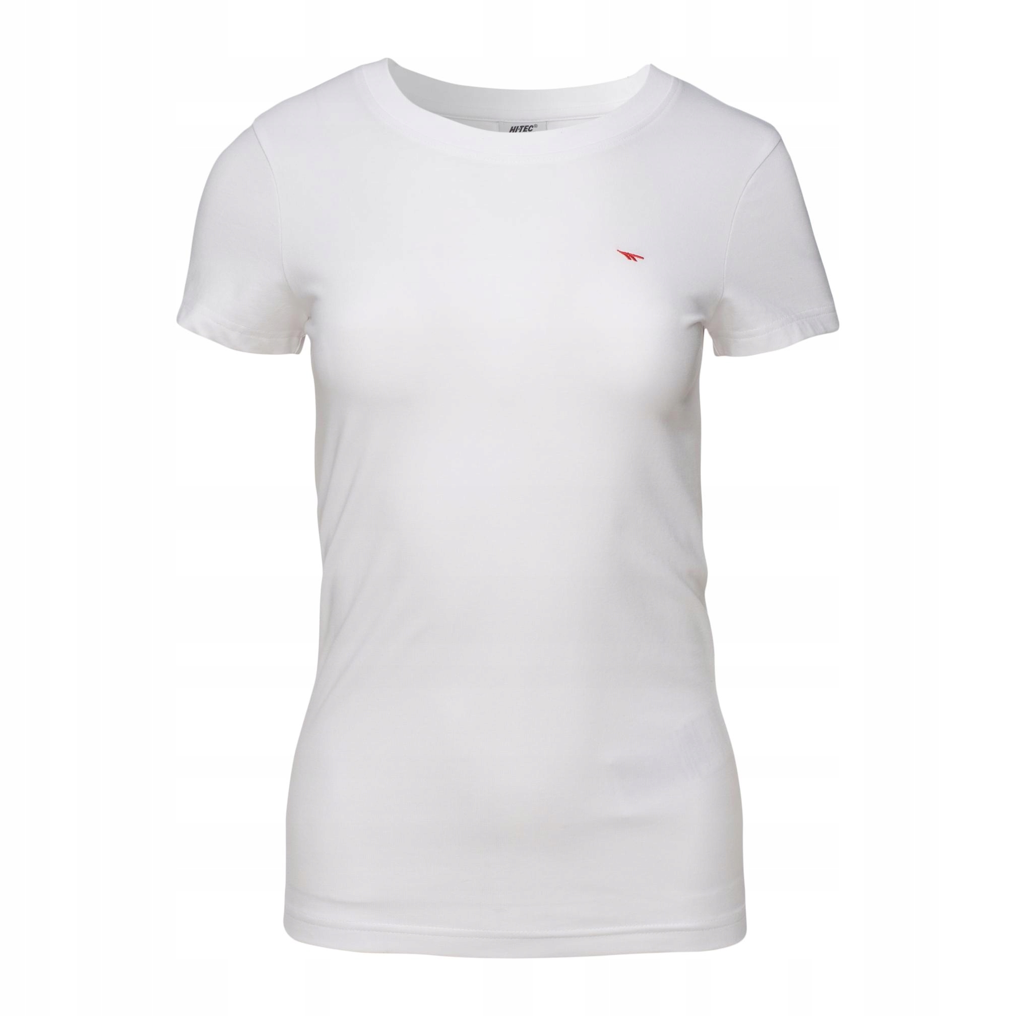 Damska koszulka z krótkim rękawem Hi-tec LADY PLAYO II SLIM XL – Klasyka w Twojej szafie