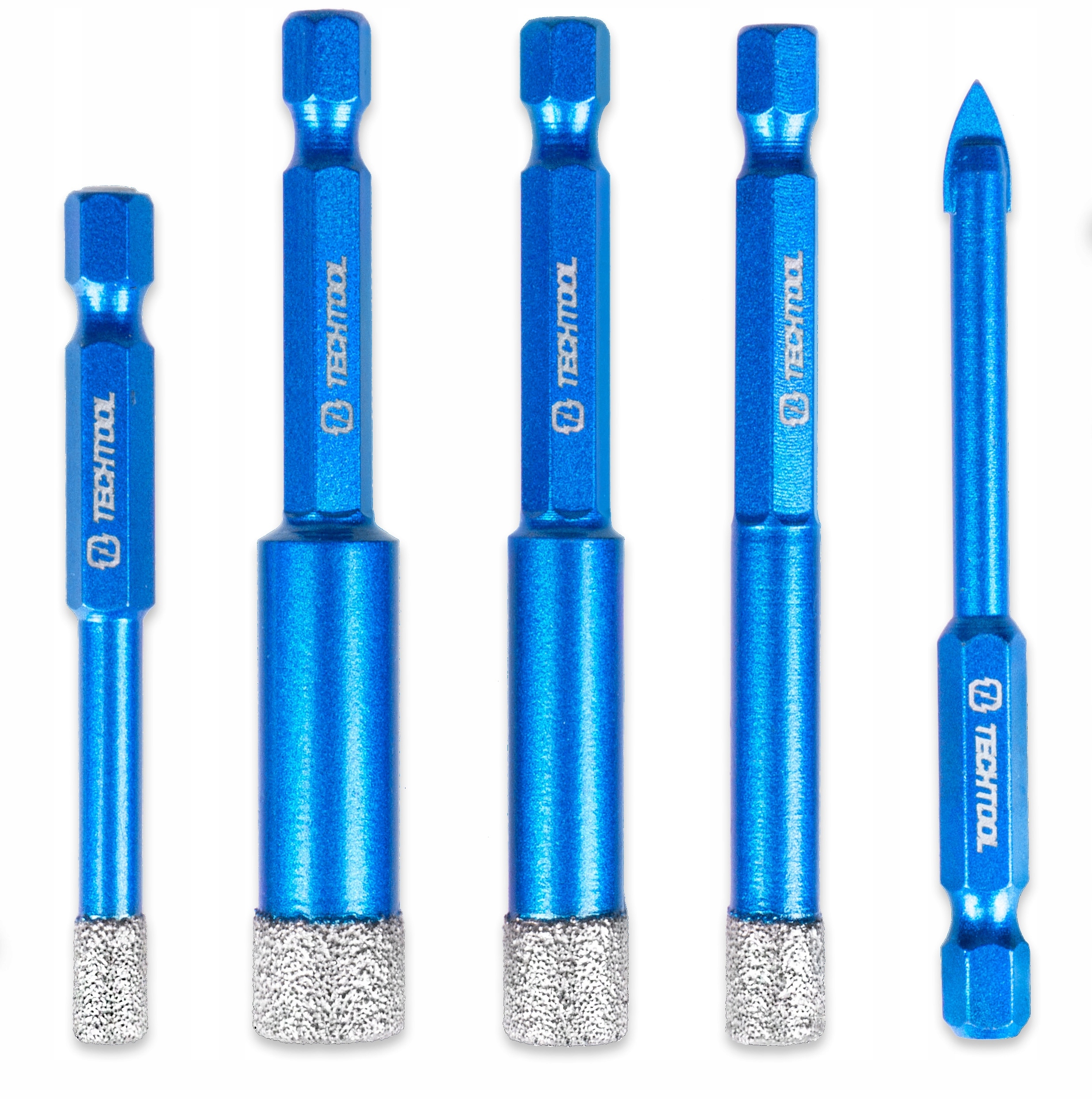 Zestaw wierteł diamentowych – idealne do szkła, ceramiki i gresu