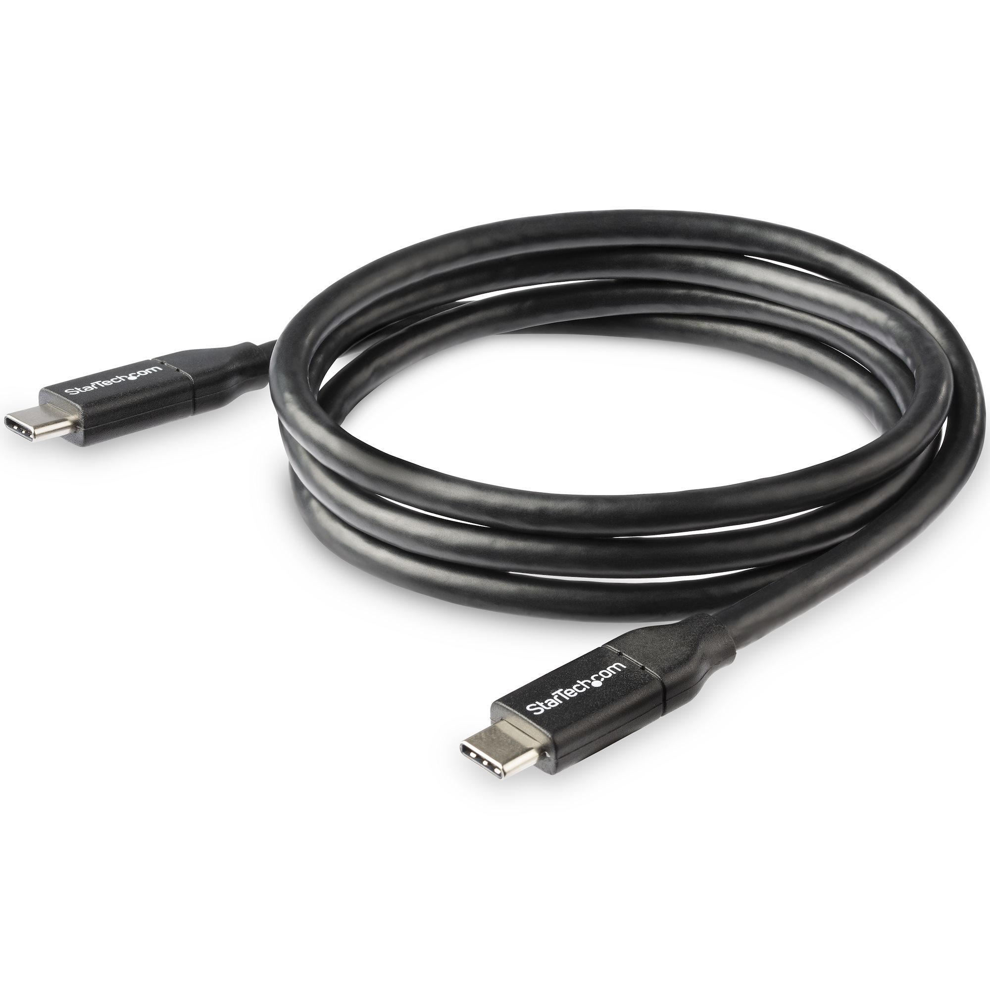 Kabel USB-C do USB-C 1 m Czarny (USB2C5C1M) – Idealne rozwiązanie do zasilania i ładowania