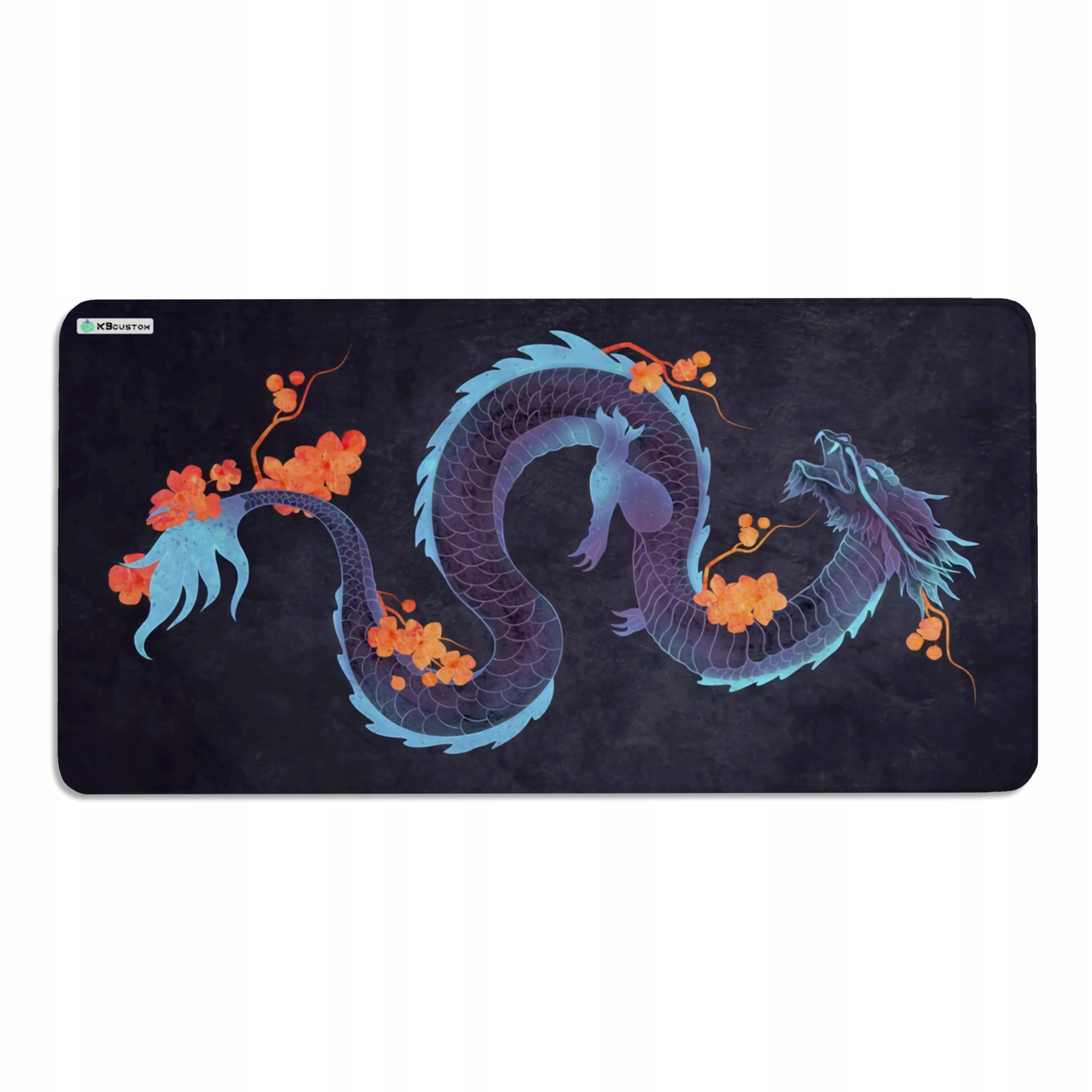 DUŻA PODKŁADKA MATA POD MYSZKĘ MYSZ 120x60cm XXXL KBcustom Biurko Dragon 76 – Idealne rozwiązanie dla każdego gracza i profesjonalisty