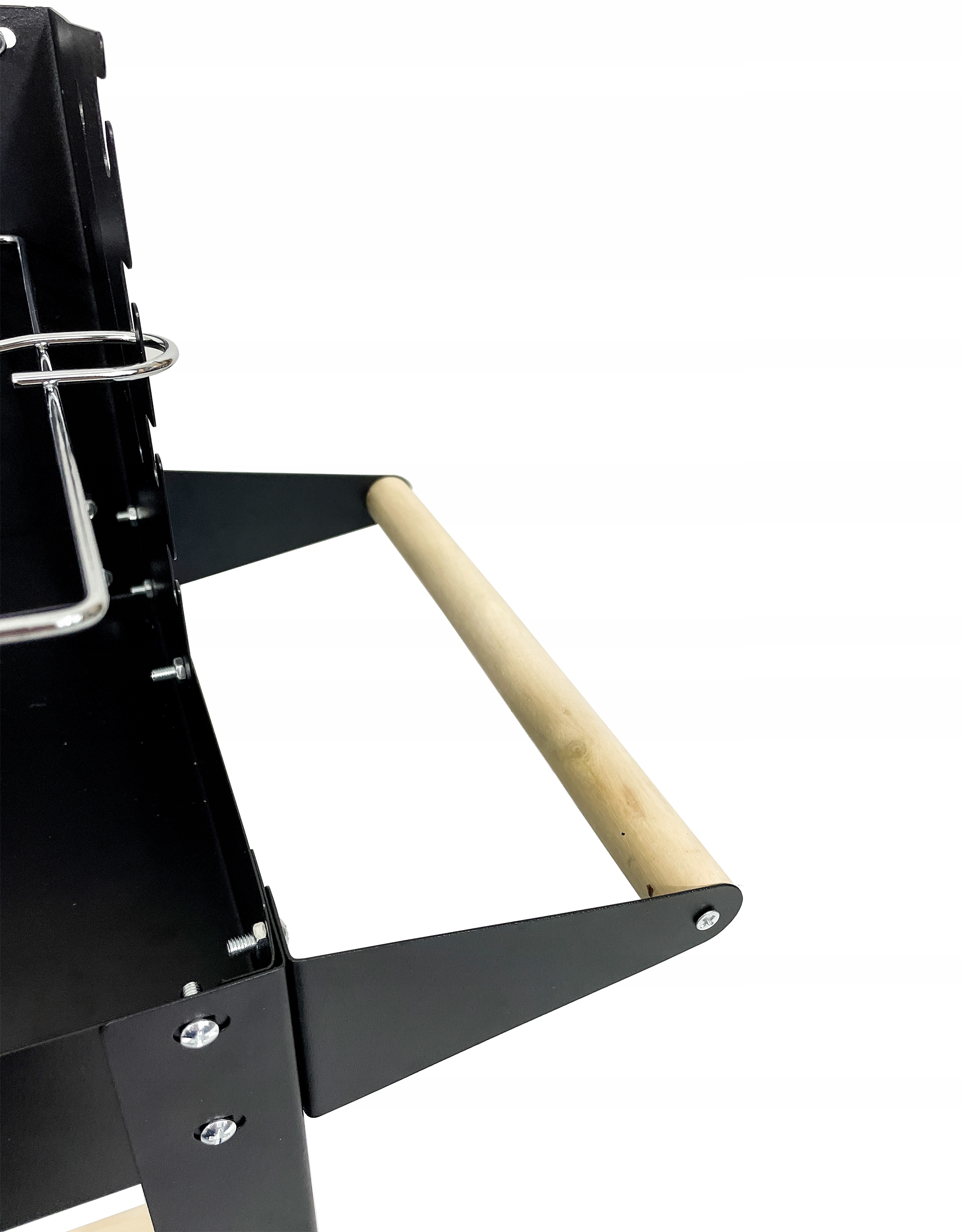 Grill ogrodowy węglowy z półkami na kółkach – Idealny wybór do Twojego ogrodu