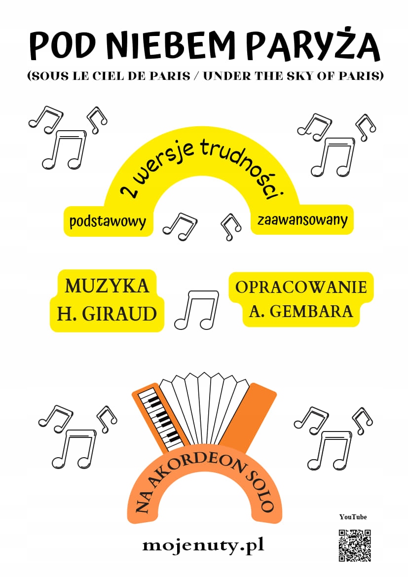 Opracowanie na akordeon solo – Dla początkujących i zaawansowanych