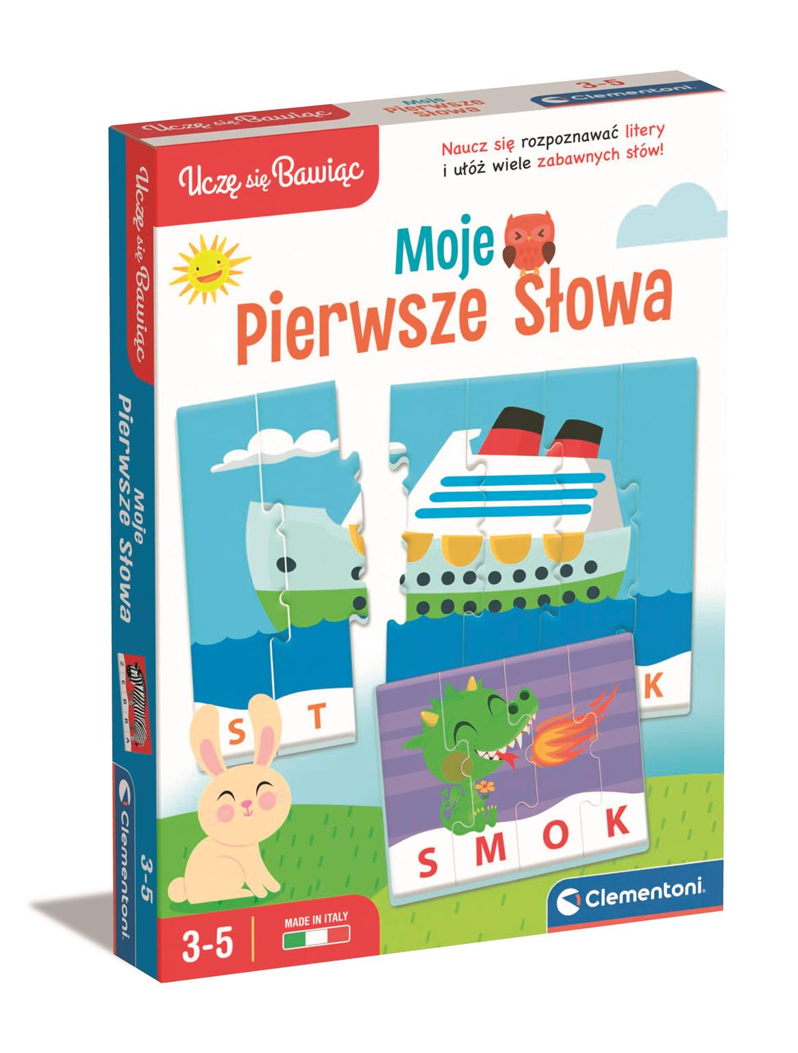 Gra edukacyjna 'Ucz się bawić. Moje pierwsze słowa' – Rozwijaj umiejętności językowe swojego dziecka