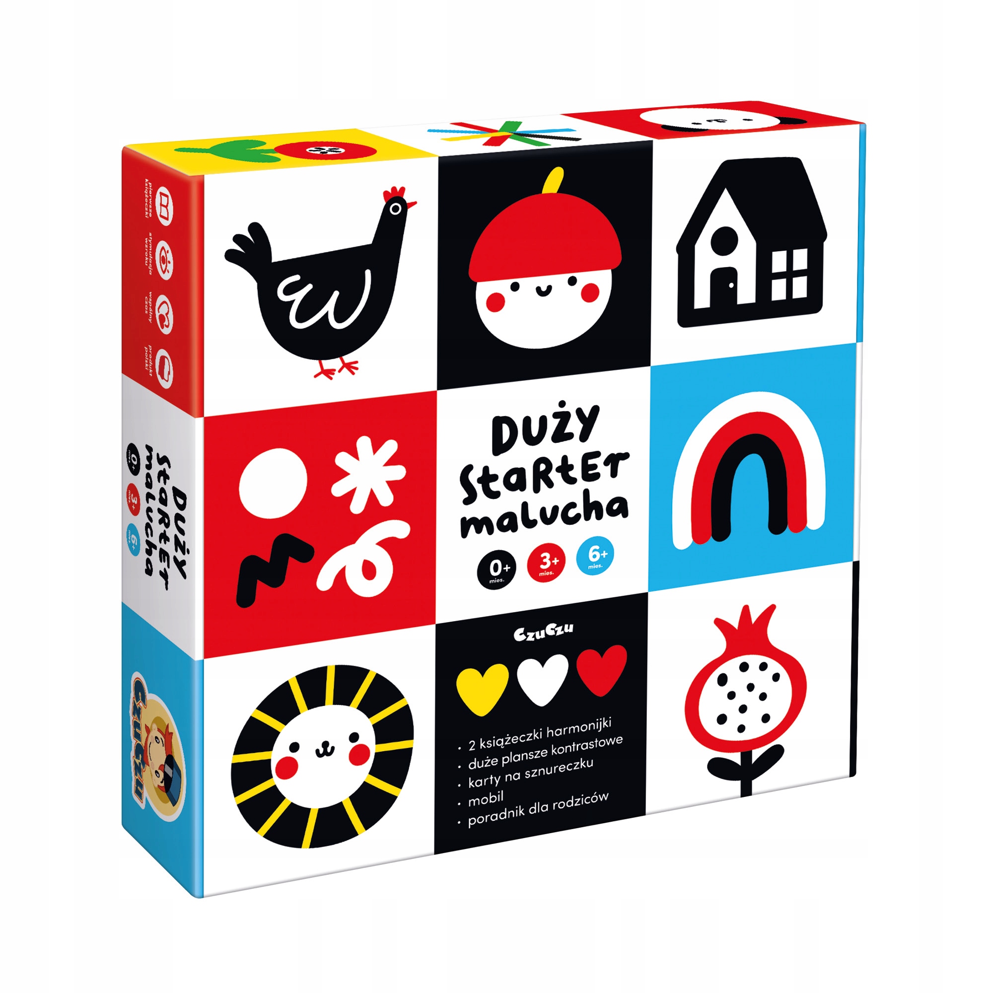 CzuCzu Duży starter dla malucha – Odkryj świat z niemowlakiem