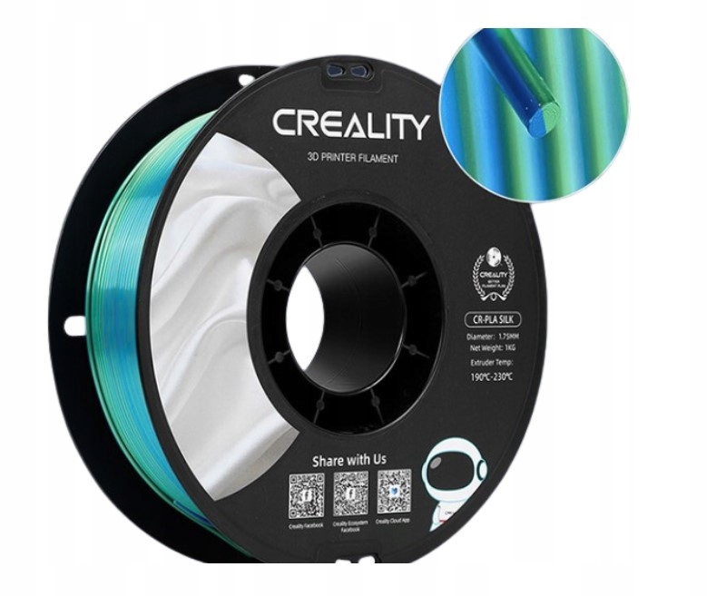 Dwukolorowy efekt zmiany kolorów w wydrukach