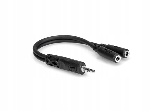 Hosa - Kabel typu Y TRS 3.5mm - 2 x TRSf 3.5mm – Idealne rozwiązanie audio
