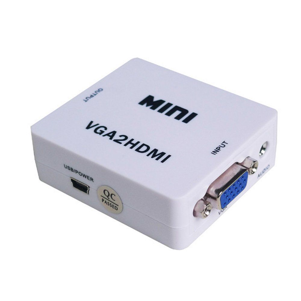 Przejście z VGA na HDMI – Wysoka jakość obrazu i dźwięku