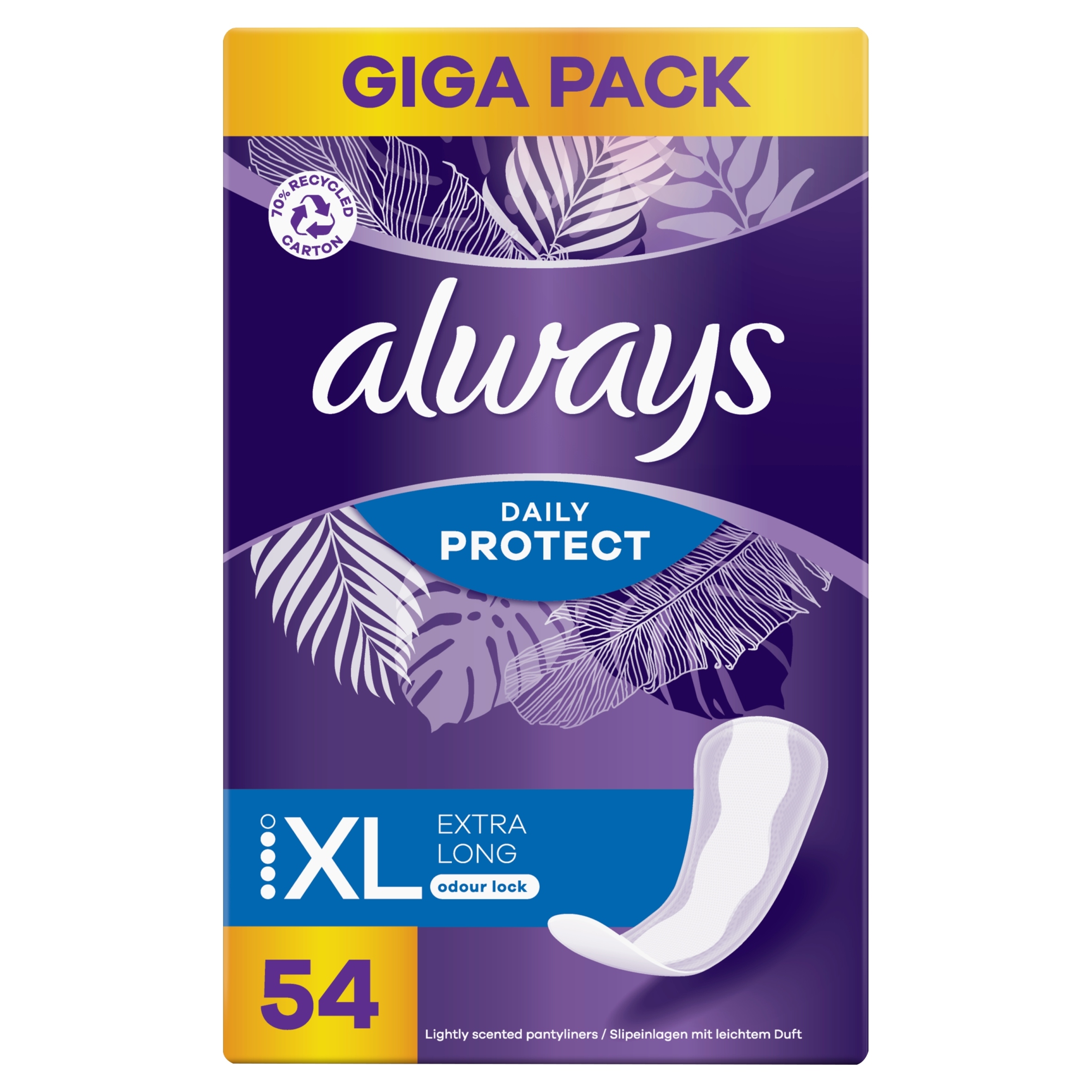 Higieniczne wkładki Always Daily Protect Extra Long – Komfort i ochrona na co dzień