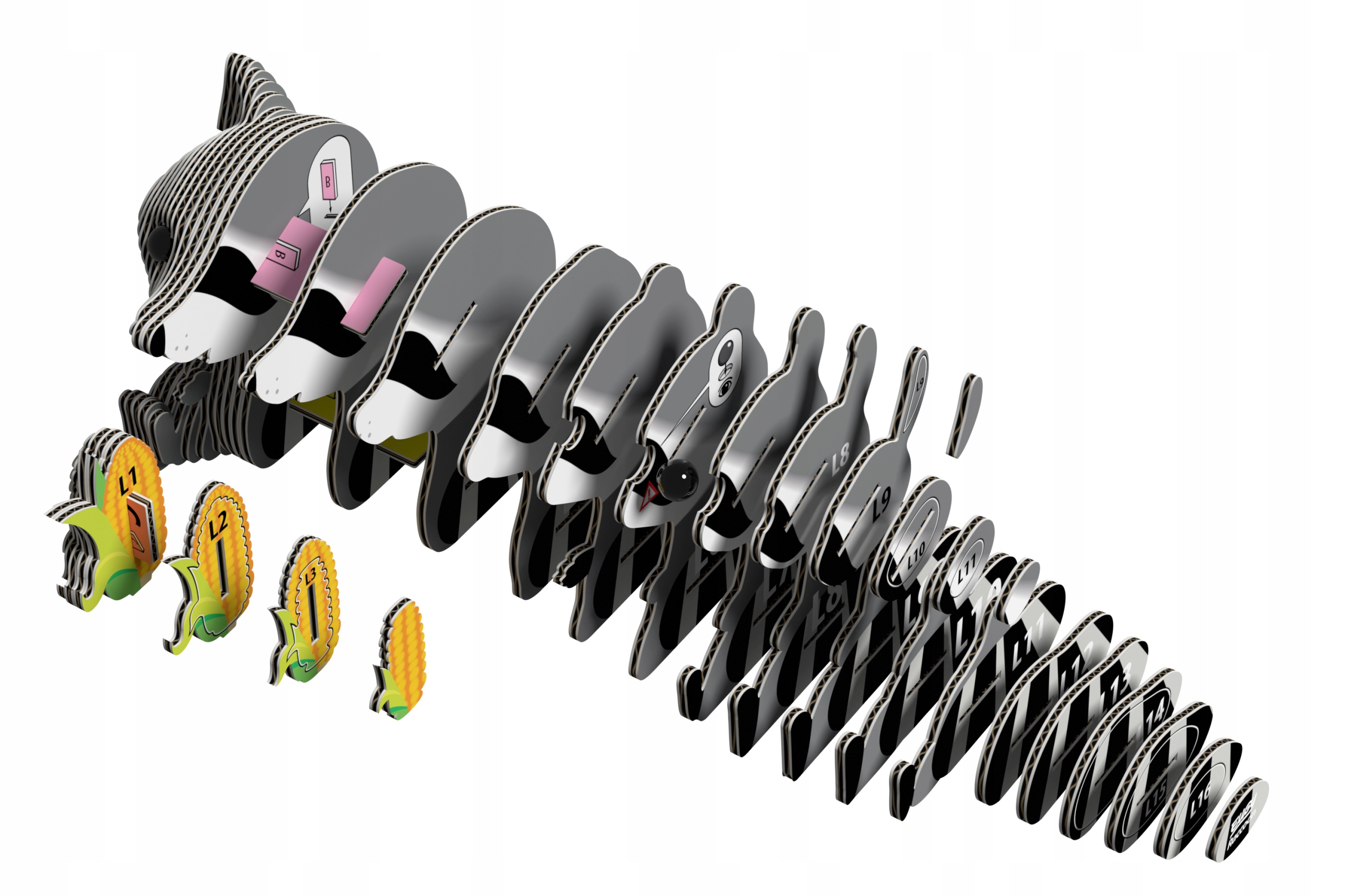 Zestaw do samodzielnego składania – rozwijaj wyobraźnię i motorykę