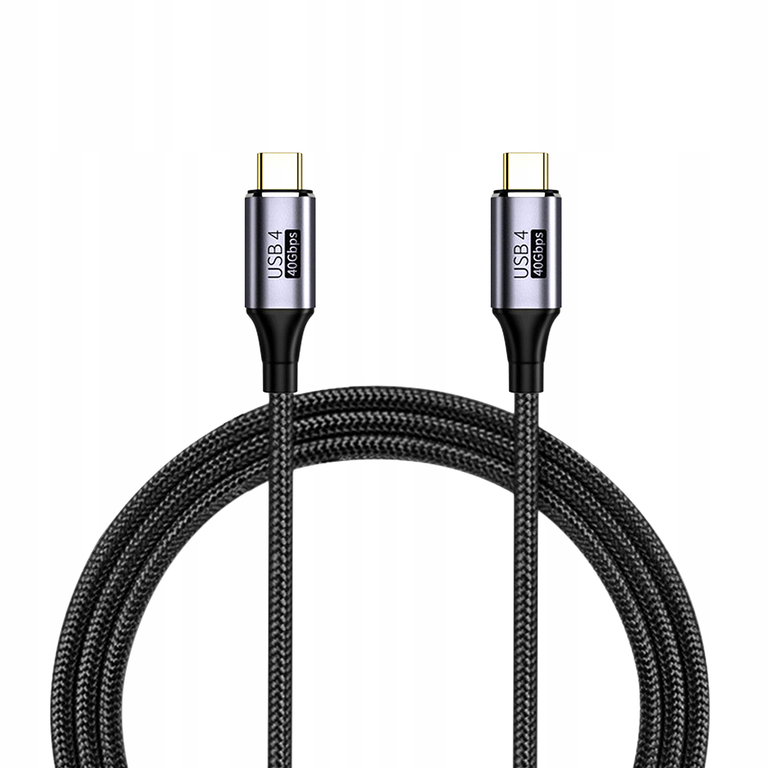 Kabel USB-C do USB-C 4 szybkie ładowanie PD 100W przewód 40 Gbps 1m – Wydajność i niezawodność