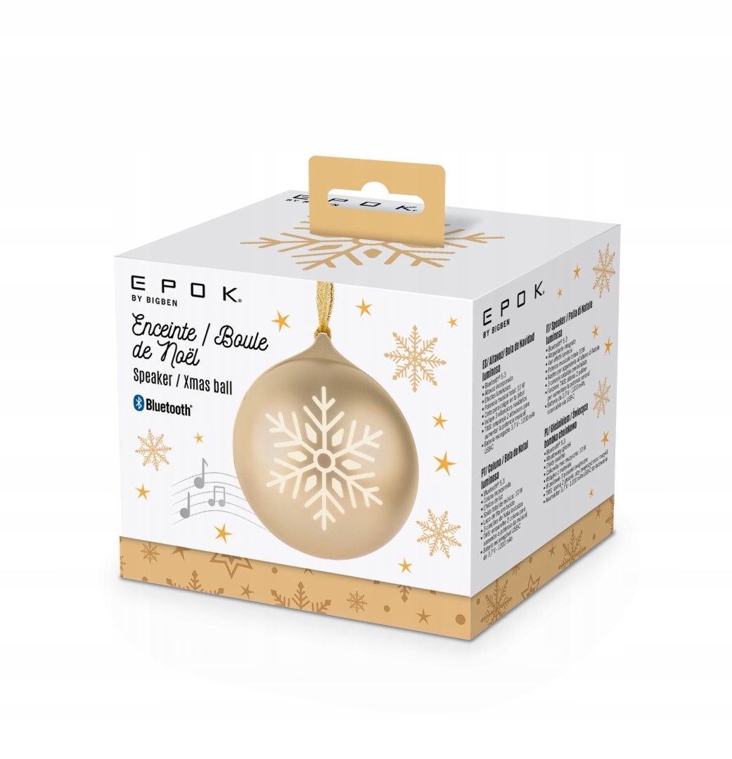 Magia Świąt w Twoim domu – Odkryj głośnik w formie bombki