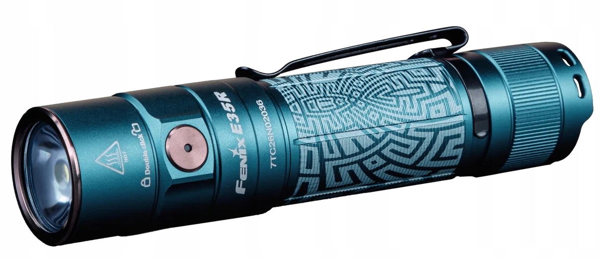 Latarka LED E35R granatowa – Twoje niezawodne źródło światła