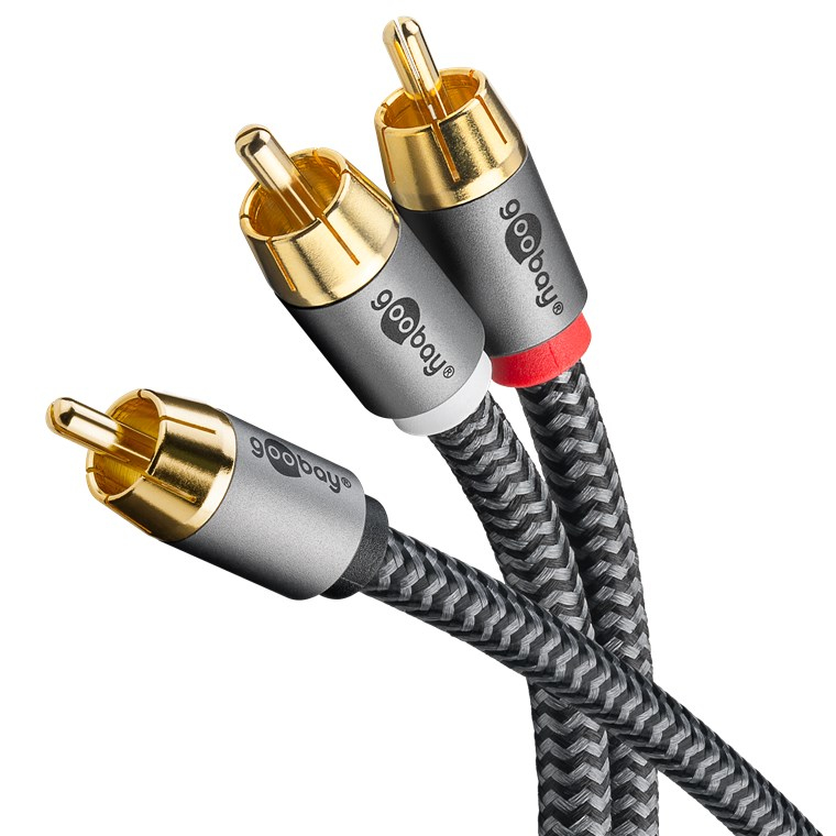 Elastyczny kabel audio o długości 2 m – wygodne umiejscowienie subwoofera