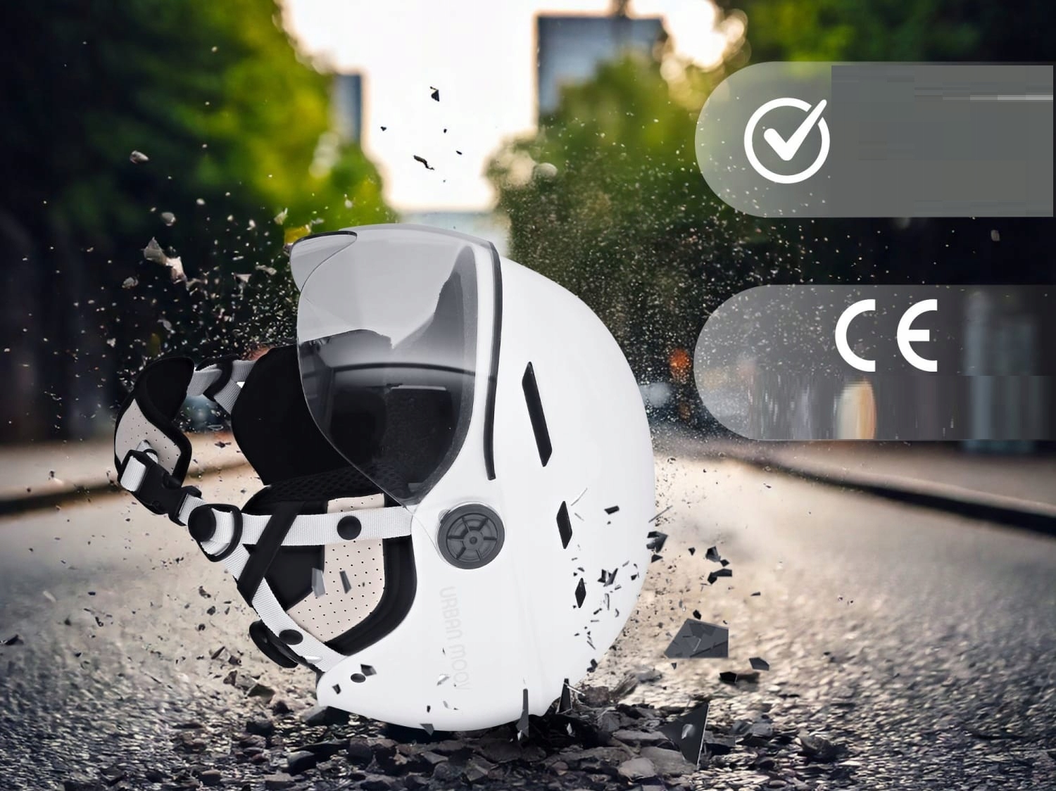 Waga i certyfikaty – lekki kask o wadze 520 g z certyfikatem CE