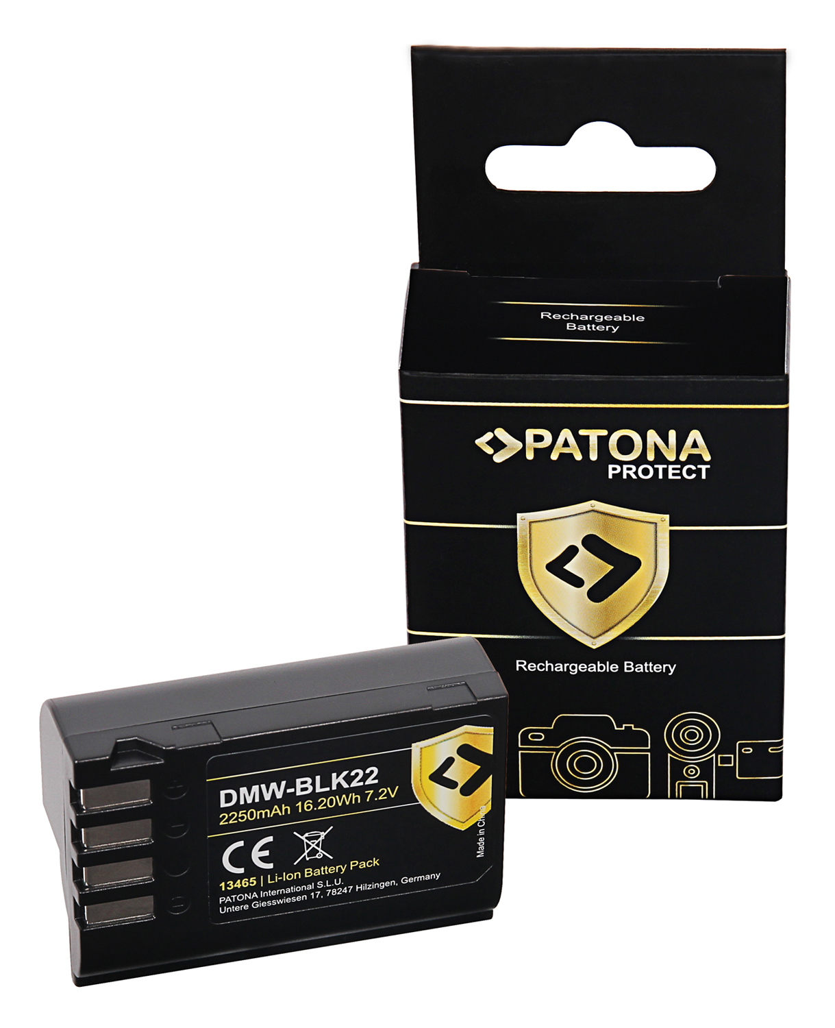 Akumulator Protect DMW-BLK22 2250mAh – Wydajność i bezpieczeństwo dla Twojego aparatu
