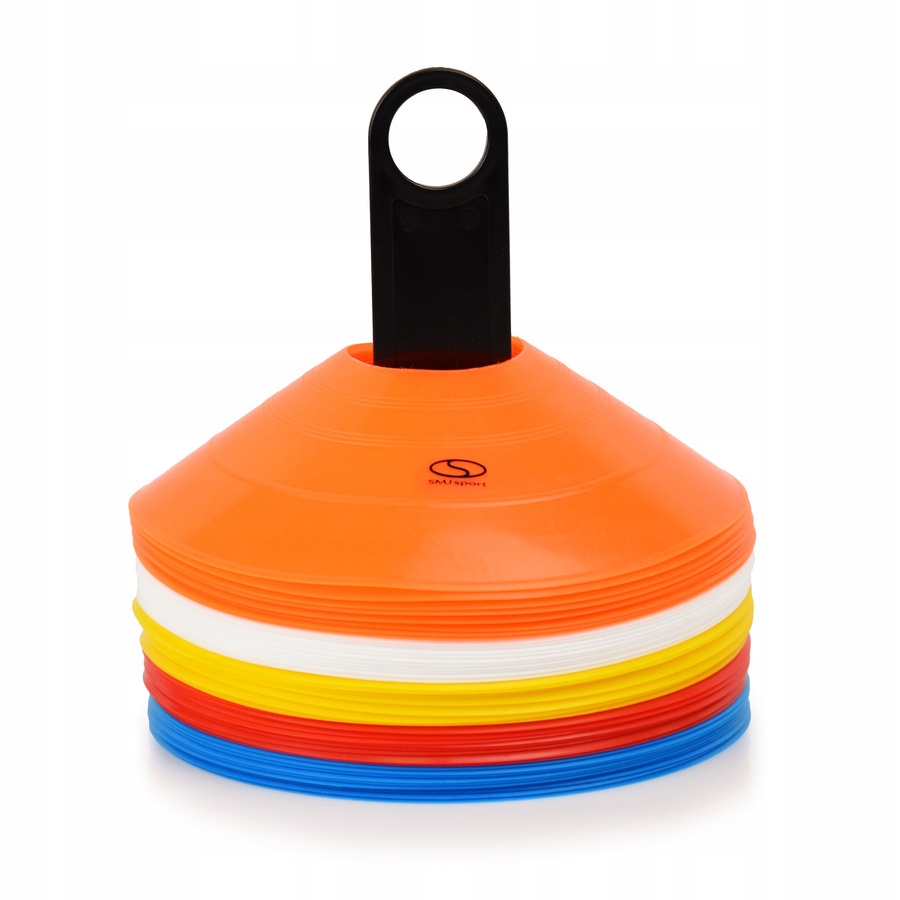 Wymiary pachołków: 19 cm wysokości, 5 cm średnicy