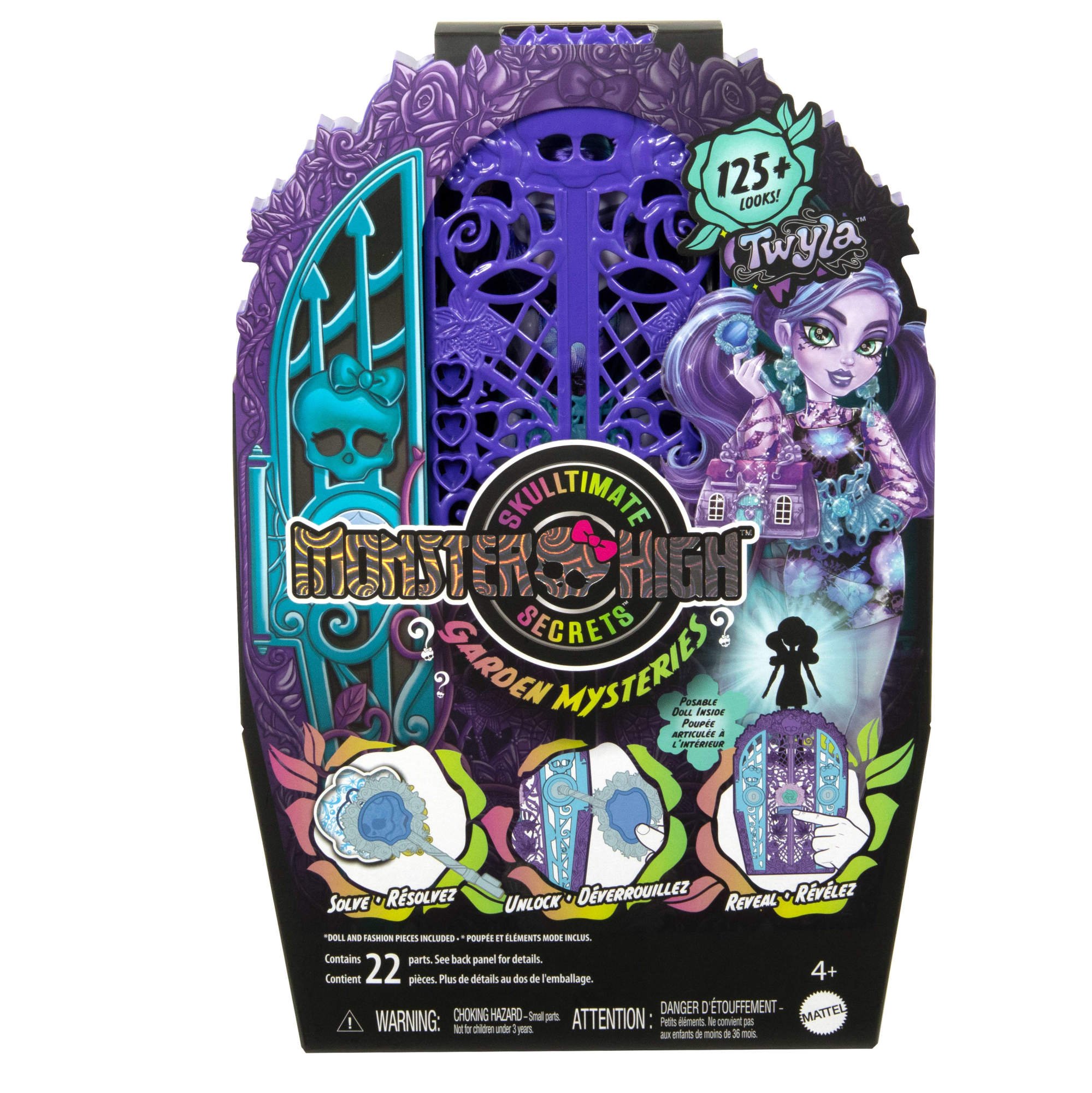 Monster High Straszysekrety Lalka + akcesoria HYT71 – Odkryj świat Straszyceum!