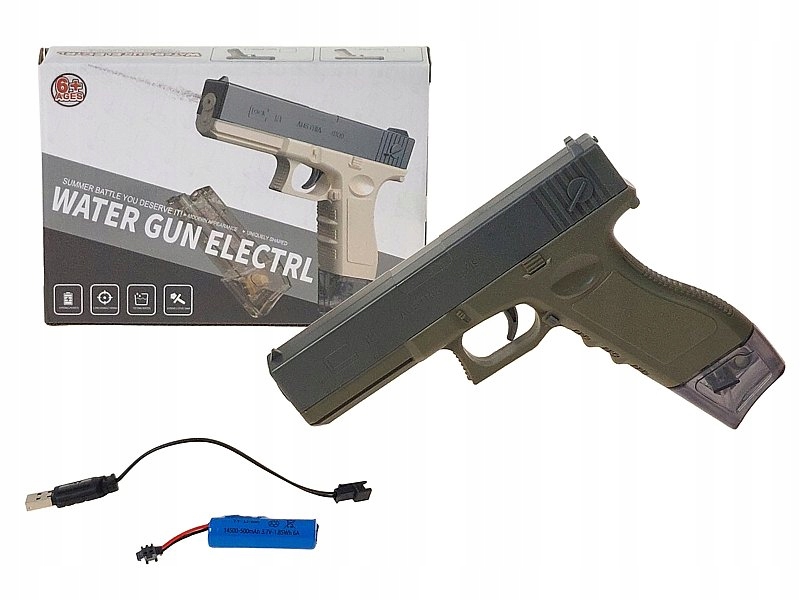Pistolet na wodę na baterie – Doskonała zabawa w upalne dni