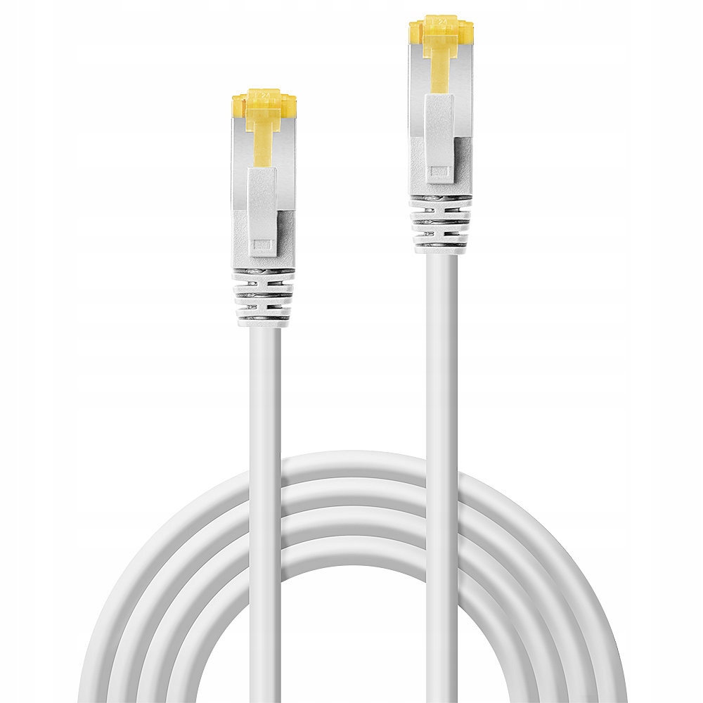 Kabel sieciowy RJ-45/RJ-45 kat. 7 Biały 10m – Wysoka jakość połączeń